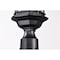 Nuvo Hopkins Outdoor Small Post Lantern 1 Light Matte Black Finish 60/6116 - alternate 2